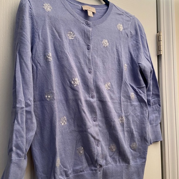 Loft 3/4 sleeve button cardigan - Picture 2 of 2